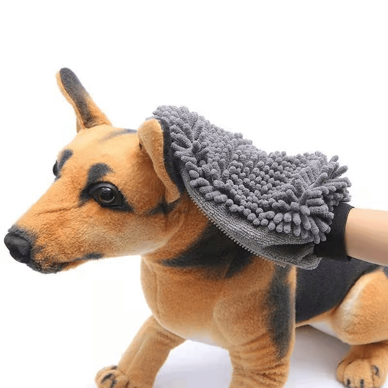 dog cleaning glove