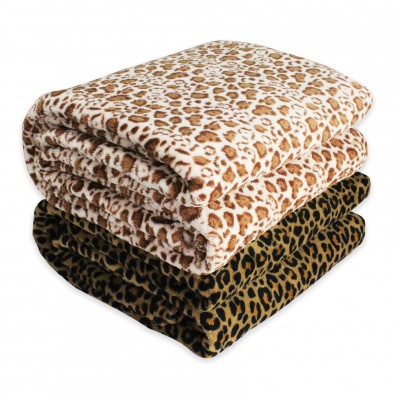 Printed Coral Fleece Blanket