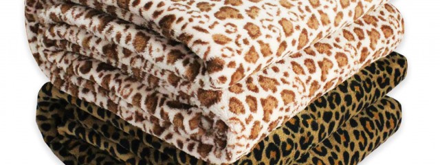 Printed Coral Fleece Blanket