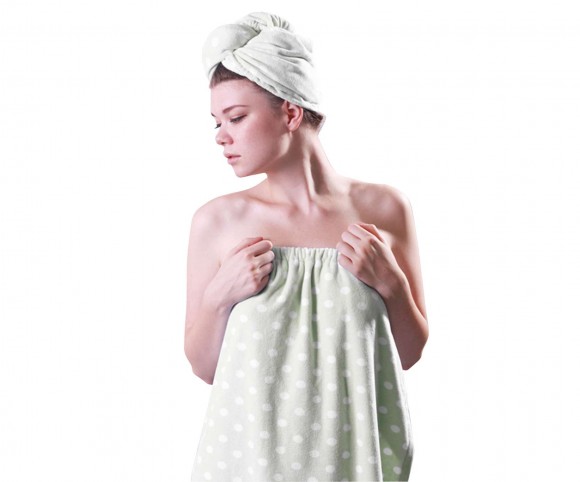 Microfiber shower cap 70X23cm