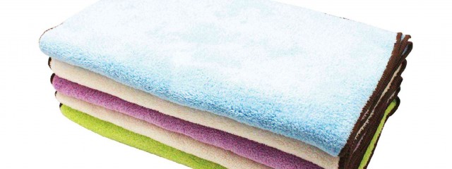 Microfiber hand towel