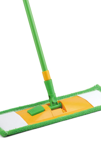 Microfiber and nylon mop