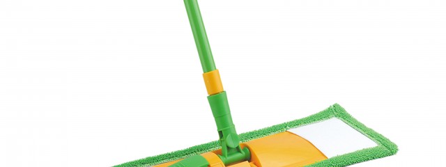 Microfiber and nylon mop