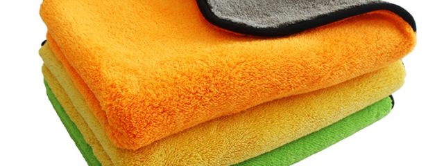 Double Microfiber Towel