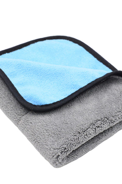 Double Layer Microfiber Car Cleaning Cloth