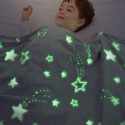 glow in the dark night blanket