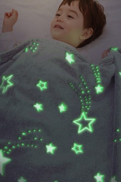 glow in the dark night blanket