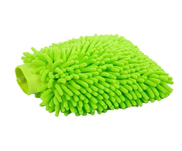 chenille microfiber car wash mitt