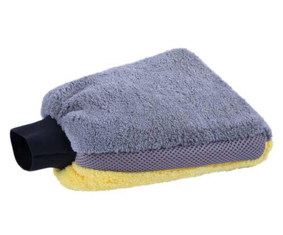 microfiber car cleaning mitt