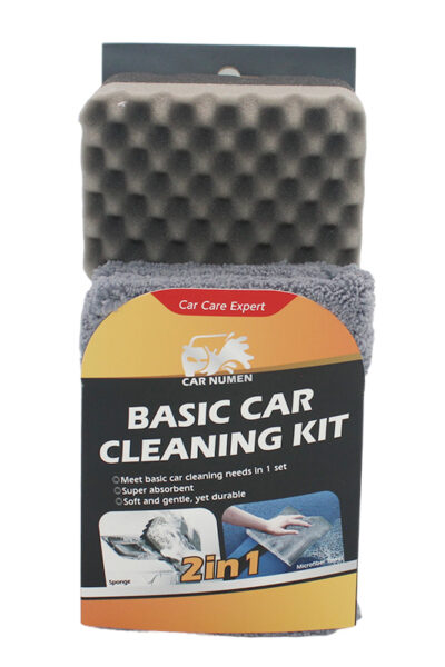 Microfibre Car Cleaning Wash Kit