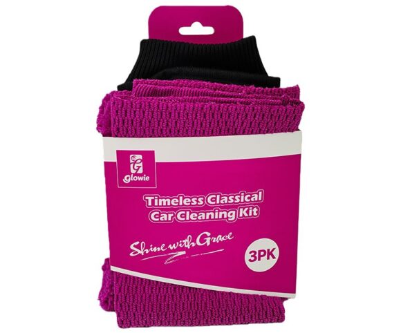 Timeless Classical Car Cleaning Kit 3PK