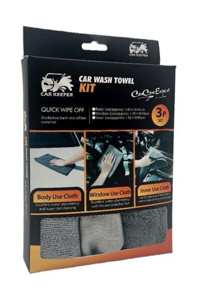 Car wash towel kit